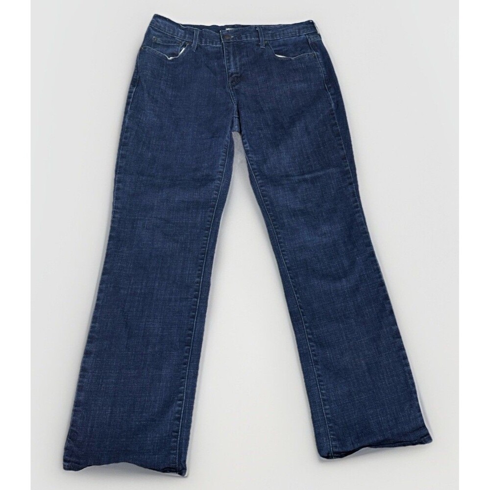 Levi 505 Jeans Women's Size 30 Straight Leg Dark Wash 28" Inseam 10" Rise